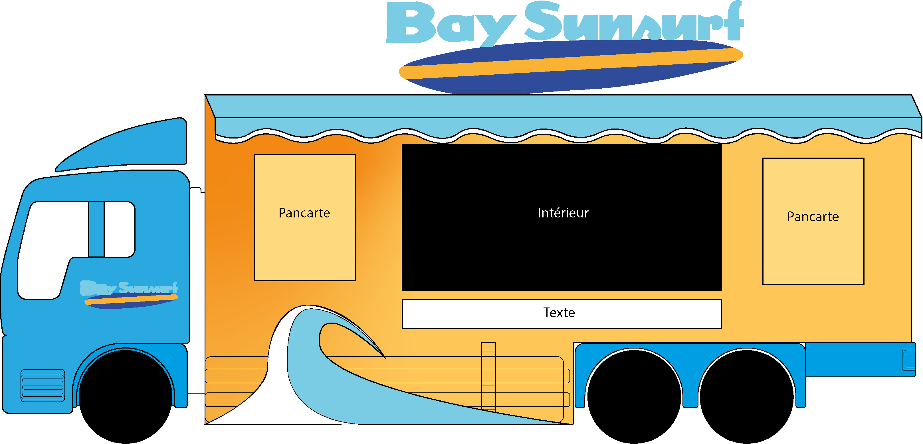 Identité visuelle Surftruck